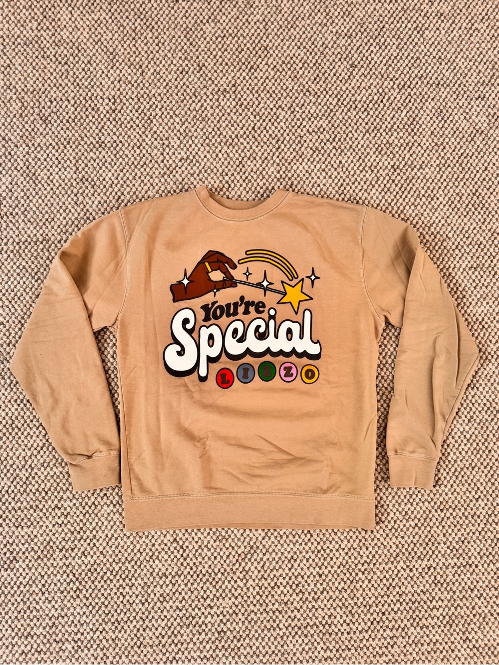 You're Special Graphic Crewneck Sweatshirt - LIZZO